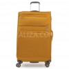 Чемодан большой L ткань жёлтый 77х48х31(+5)см/112л/3.8кг/Snowbal 21505, фото 12