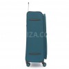 Валіза велика L тканина бірюза 77х48х31(+5)см/112л/3.8кг/Snowbal 21505, фото 15
