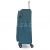 Чемодан средний M ткань бирюза 67х44х25+5см/78л/3.1кг/Snowball 21505, фото 14