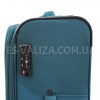 Валіза середня M тканина бірюза 67х44х25+5см/78л/3.1кг/Snowball 21505, фото 18