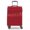 Валіза ручна поклажа S тканина червона 55х37х20/35л/2.7кг/Snowbal21505, фото 13