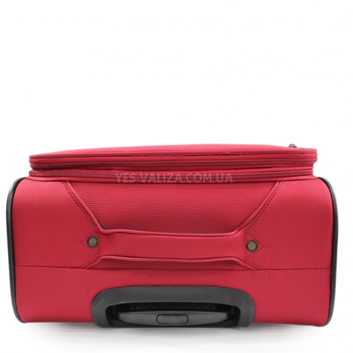 Валіза ручна поклажа S тканина червона 55х37х20/35л/2.7кг/Snowbal21505, фото 7