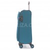 Чемодан ручная кладь S ткань бирюза 55х37х20/35л/2.7кг/Snowball 21505, фото 12