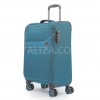 Чемодан ручная кладь S ткань бирюза 55х37х20/35л/2.7кг/Snowball 21505, фото 10