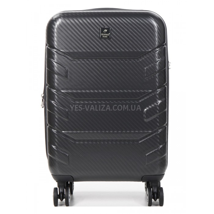 Набір валіз Фрвнція (L M S-3шт) полікарбонат сірий/Airtex 7313, фото 4