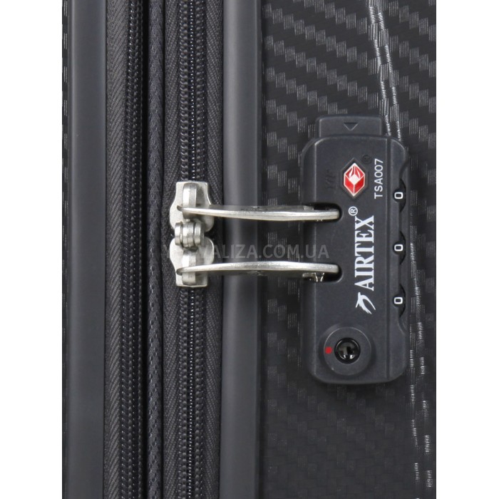 Набір валіз Фрвнція (L M S-3шт) полікарбонат сірий/Airtex 7313, фото 8