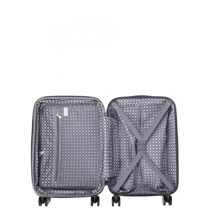 Набор чемоданов Франция (L M S-3шт) поликарбонат серый/Airtex 7313, фото 10