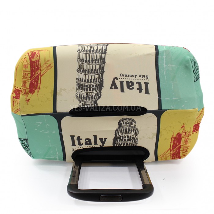 Чохол для валізи Польща великий L тканина (дайвінг) подорож/Fly 281-28, фото 7