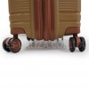 Чемодан средний M полипропилен кофе 66х46х27+5/83л/3.6кг/Airtex 247, фото 19