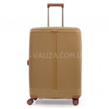 Валіза середня M поліпропілен кава 66х46х27+5/83л/3.6кг/Airtex 247