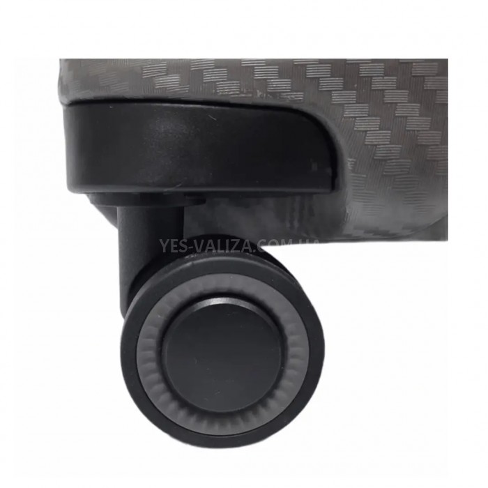 Набір валіз Франція (L M S-3шт) поліпропілен сіра/Airtex 242, фото 7