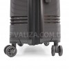 Валіза велика L поліпропілен чорна 76х51х28+5/117л/4.9кг Snowbal21204, фото 19