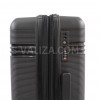 Чемодан большой L полипропилен чёрный76х51х28+5/117л/4.9кгSnowbal21204, фото 18