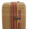 Чемодан малый S полипропилен кофе 54х39х22+5см/49л/3кг/Airtex 247, фото 18