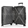 Валіза ручна поклажа S поліпропілен чорна 55х36х20/36л/3кг/Snowball, фото 22