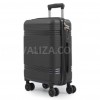 Чемодан ручная кладь S полипропилен чёрный 55х36х20/36л/3кг/Snowball, фото 12
