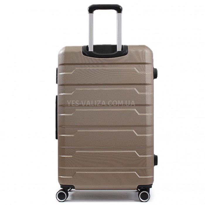 Валіза Франція велика L шампань 76х49х30см/95л/4.12кг/Worldline 626, фото 3