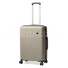 Чемодан средний M полипропилен беж 66х46х26см/67л/3.5кг/Snowball 20203, фото 12