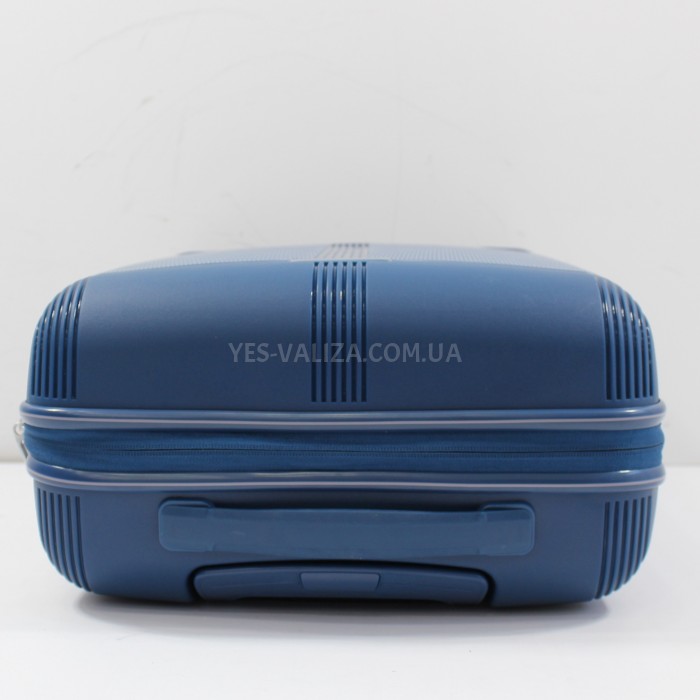 Валіза ручна поклажа S поліпропілен синя 55х36х20см/35л/2.6кг/Snowball, фото 5
