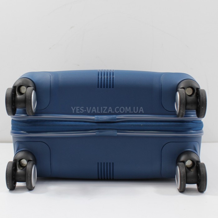 Валіза ручна поклажа S поліпропілен синя 55х36х20см/35л/2.6кг/Snowball, фото 6