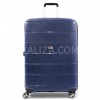 Валіза велика L поліпропілен синя 77х53х32см/116л/4.3кг/Airtex 232, фото 7