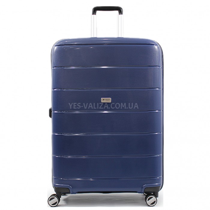 Валіза велика L поліпропілен синя 77х53х32см/116л/4.3кг/Airtex 232, фото 1