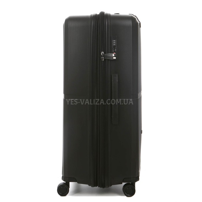 Набір валіз Франція (L M S-3шт) поліпропілен чорний/Airtex 249, фото 7