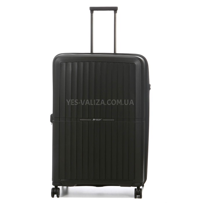 Набір валіз Франція (L M S-3шт) поліпропілен чорний/Airtex 249, фото 3