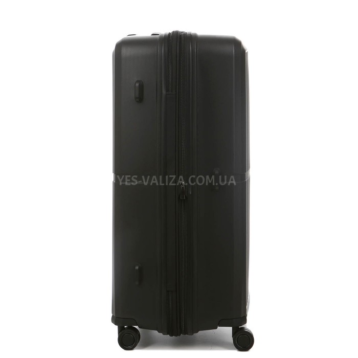Валіза велика L поліпропілен чорна 76x52x32+5/125л/4.4кг/Airtex 249, фото 6