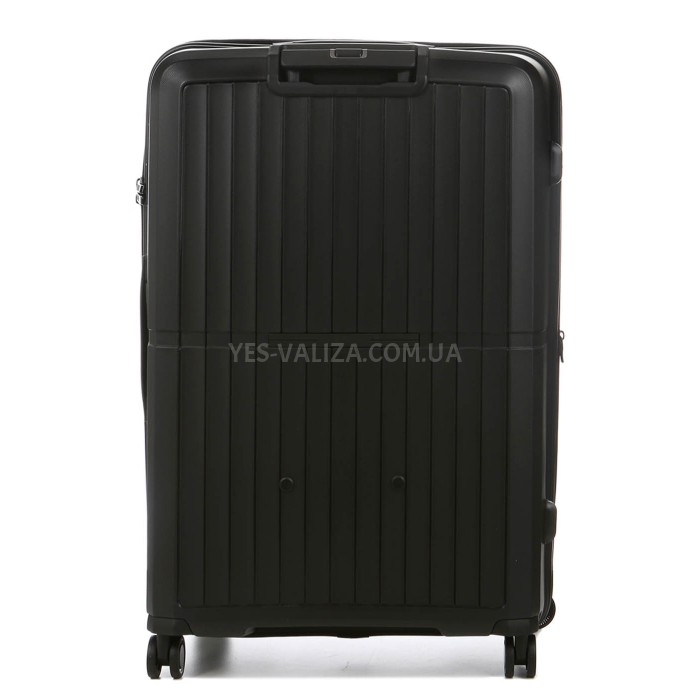Валіза велика L поліпропілен чорна 76x52x32+5/125л/4.4кг/Airtex 249, фото 4