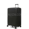 Чемодан большой L полипропилен чёрный 76x52x32+5/125л/4.4кг/Airtex 249, фото 12