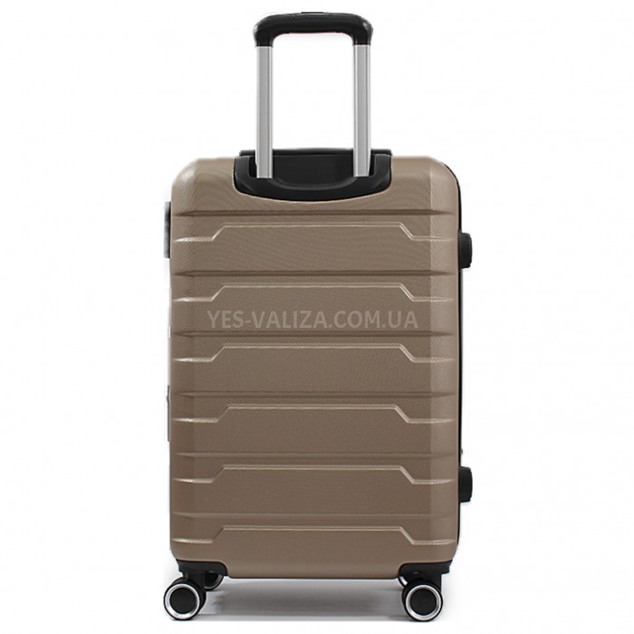 Чемодан Франция средний M шампань 66х43х27(+5)см/78л/3.5кг/Worldline 626, фото 3