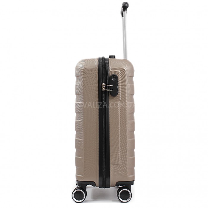 Валіза Франція мала S шампань 55х35х24см/38л/2.65кг/Worldline 626, фото 4