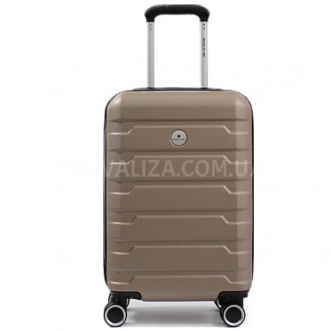 Чемодан Франция малый S шампань 55х35х24см/38л/2.65кг/Worldline 626