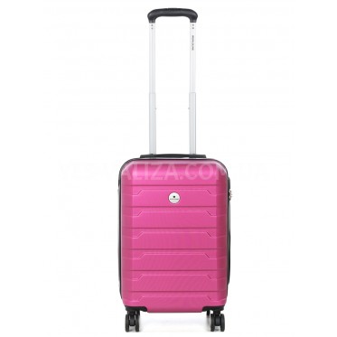 Чемодан Франция малый S малина 55х35х24см/38л/2.65кг/Worldline 626