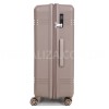 Валіза велика L поліпропілен шампань76х51х28+5/117л/4.9кг Snowbal21204, фото 13
