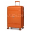 Чемодан большой L полипропилен оранж76х51х28+5/117л/4.9кгSnowbal21204, фото 10