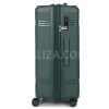 Валіза велика L поліпропілен зелена76х51х28+5/117л/4.9кг Snowbal21204, фото 13