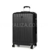 Чемодан Франция большой L чёрный 75х52х29см/103л/4.0кг/Worldline 630, фото 9