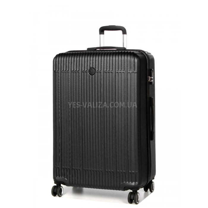 Чемодан Франция большой L чёрный 75х52х29см/103л/4.0кг/Worldline 630, фото 1