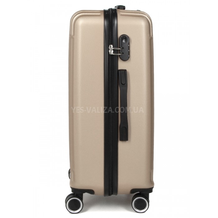 Чемодан Франция средний M шампань 65х46х26см/75л/3.3кг/Worldline 630, фото 5