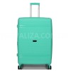 Чемодан большой L полипропилен бирюза76х51х28+5/117л/4.9кгSnowbal21204, фото 10