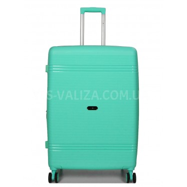 Чемодан большой L полипропилен бирюза76х51х28+5/117л/4.9кгSnowbal21204