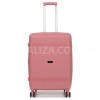 Набор чемоданов Франция (L M S XS+BC-5шт) полипропилен розовый/Snowbal, фото 13