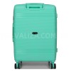 Набор чемоданов Франция (L M S XS+BC-5шт) полипропилен бирюза/Snowball, фото 16
