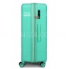 Набор чемоданов Франция (L M S XS+BC-5шт) полипропилен бирюза/Snowball, фото 15