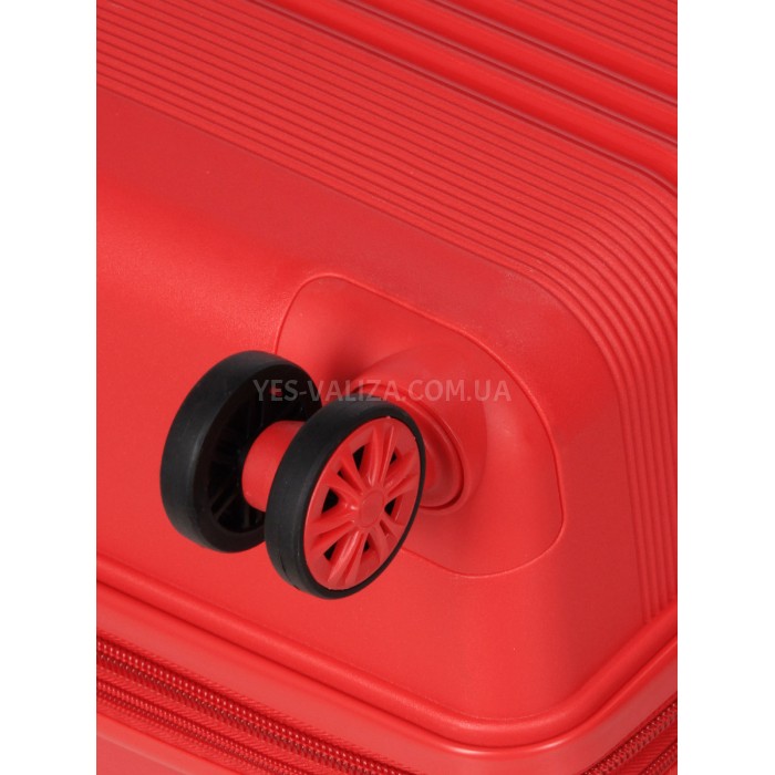 Валіза велика L поліпропілен корал 76х51х28+5/117л/4.9кг/Snowbal 21204, фото 12