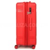 Валіза велика L поліпропілен червоний76х51х28+5/117л4.9кг Snowbal21204, фото 19