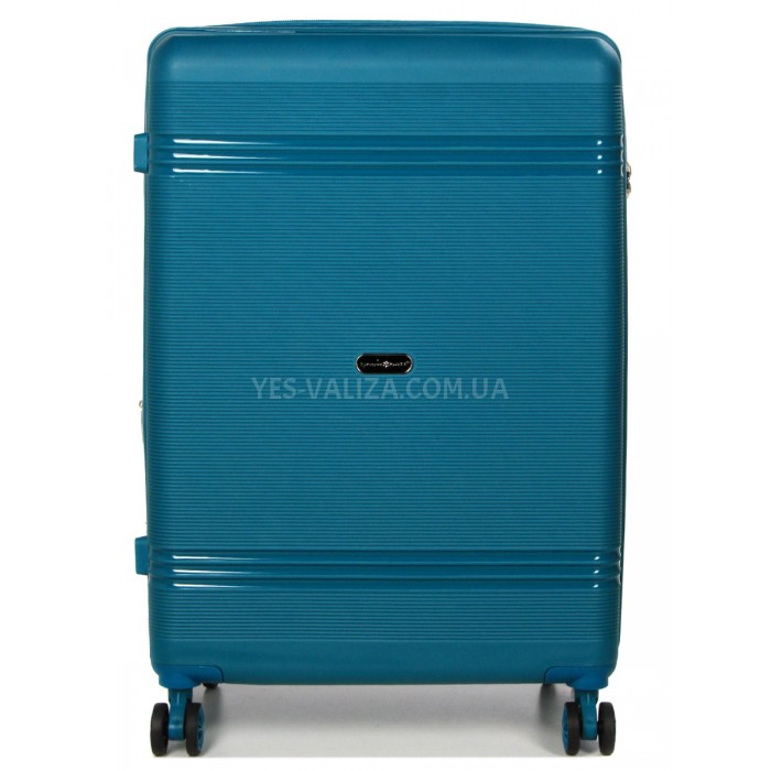 Чемодан большой L полипропилен синий 76х51х28+5/117л/4.9кгSnowbal21204, фото 3