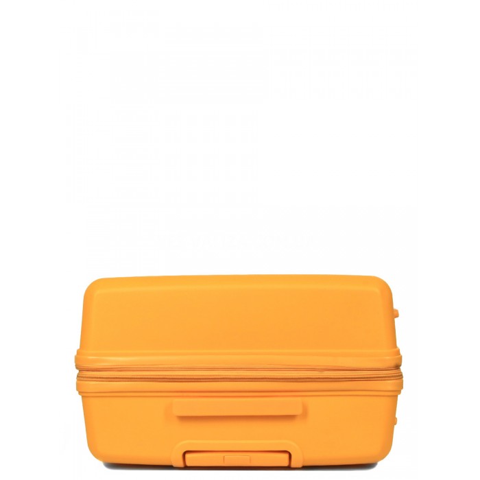 Чемодан большой L полипропилен жёлтый 76х51х28+5/117л4.9кгSnowbal21204, фото 8